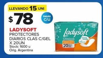 Carrefour Maxi Protectores femeninos ladysoft 20un oferta