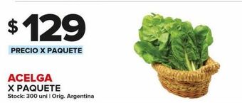 Carrefour Maxi Acelga x pte oferta
