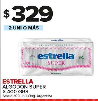 Carrefour Maxi Algodón estrella 400g oferta