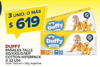 Carrefour Maxi Pañales duffy oferta