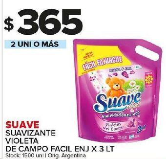 Carrefour Maxi Suavizante suave 3lt oferta