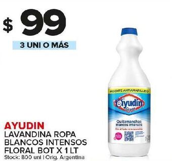 Carrefour Maxi Lavandina ayudin 1lt oferta