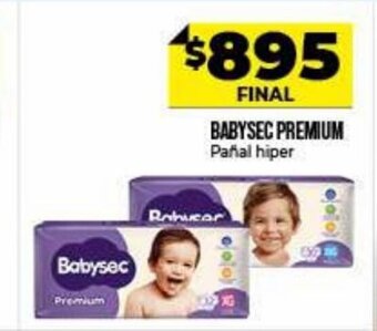 Supermayorista Vital Babysec Premium Pañal hiper oferta