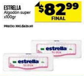 Supermayorista Vital Estrella Algodón super x 100gr oferta