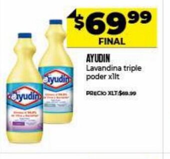 Supermayorista Vital Ayudin Lavandina triple poder x1lt oferta