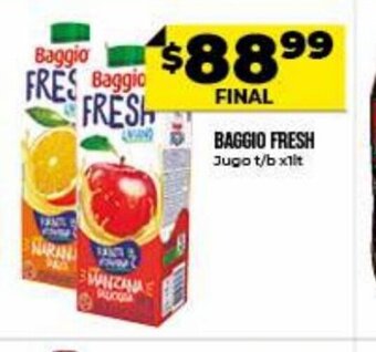 Supermayorista Vital Baggio Fresh Jugo t/b x 1lt oferta