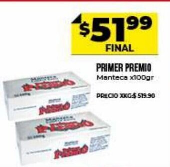 Supermayorista Vital Primer Premio Manteca x100gr oferta