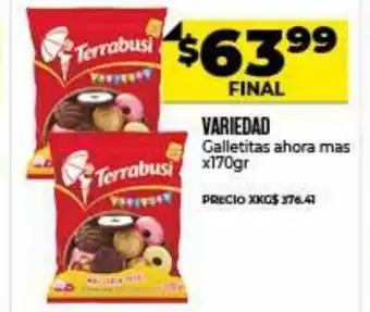 Supermayorista Vital Variedad Galletitas ahora mas x 170gr oferta