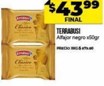 Supermayorista Vital Terrabusi Alfajor negro x 50gr oferta