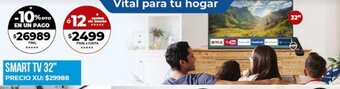 Supermayorista Vital Smart TV 32" oferta