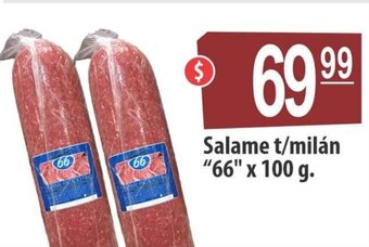 Autoservicio Capo Salame t/milán "66" x 100g oferta