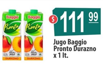 Autoservicio Capo Jugo Baggio Pronto Durazno x 1lt oferta