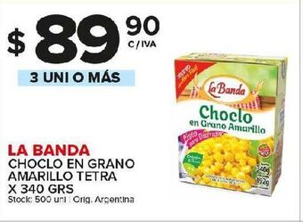 Carrefour Maxi Choclo en grano amarillo la banda 340g oferta