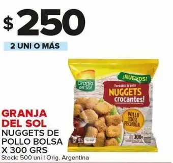 Carrefour Maxi Nuggets de pollo granja del sol 300g oferta