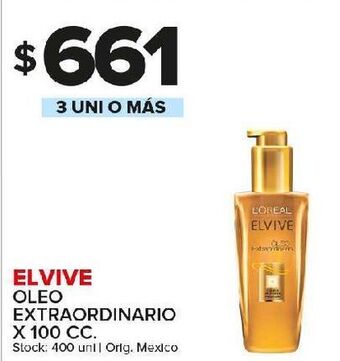 Carrefour Maxi Óleo extraordinario elvive 100cc oferta