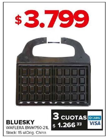 Carrefour Maxi Waflera bluesky oferta