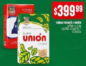 Makro Yerba mate taraguí / unión kg oferta