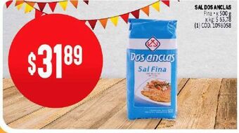 Makro Sal dos anclas 500g oferta