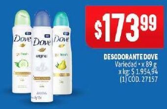 Makro Desodorante dove oferta