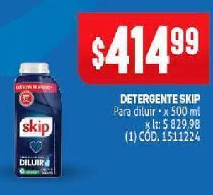 Makro Detergente skip 500ml oferta