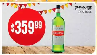 Makro Americano gancia 1.25lt oferta