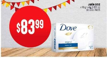 Makro Jabón dove 90g oferta