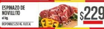 Supermercados Vea Espinazo De Novillito oferta