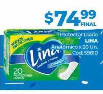 Diarco Protector Diario Lina Anatómico oferta