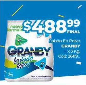 Diarco Jabón En Polvo Granby oferta
