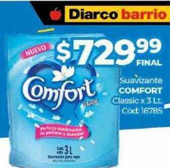 Diarco Suavizante Comfort Classic oferta