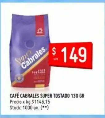 Super Tostado Café Cabrales 130gr