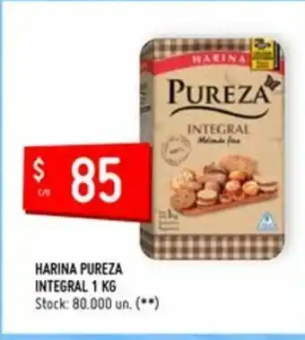Changomas Pureza Harina Integral 1kg oferta