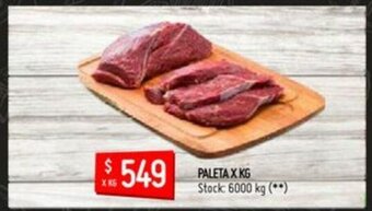 Changomas Paleta x kg oferta