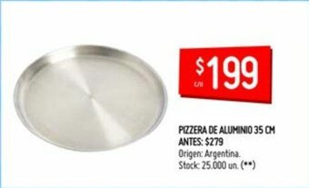 Changomas Pizzera de Aluminio 35cm oferta