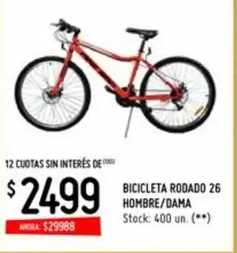 Changomas Rodado 26 Hombre/Dama Bicicleta oferta