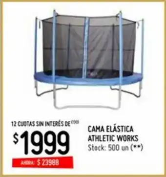 Changomas Athletic Works Cama Elástica oferta