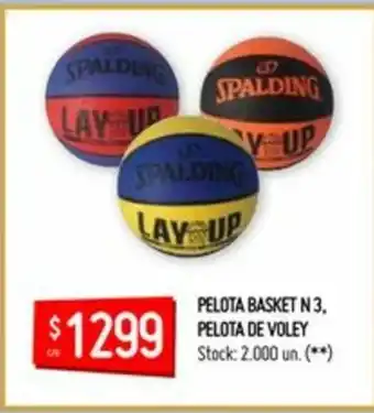 Changomas Pelota Basket N3, Pelota de Voley oferta