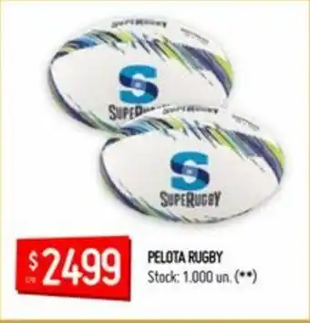 Changomas Super Rugby Pelota oferta