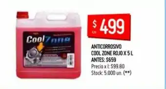 Changomas Cool Zone Rojo Anticorrosivo x 5L oferta