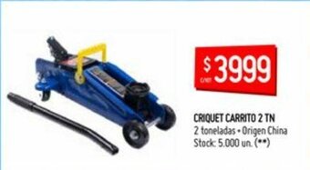 Changomas Criquet Carrito 2 TN oferta