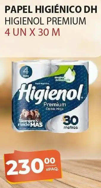 El Milagro Mayorista Papel Higiénico Dh Higienol Premium 4 un x 30 m oferta