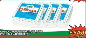 Granja 2 Cuñados Queso Cremoso Punta Del Agua Por Caja oferta