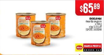 Makro Choclo m&k 280g oferta