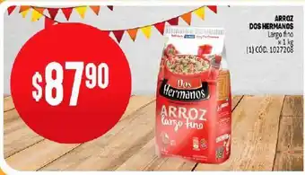 Makro Arroz dos hermanos kg oferta