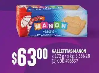 Makro Galletas manon oferta