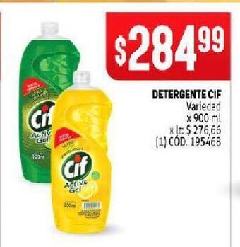 Makro Detergente cif oferta