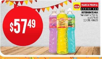 Makro Detergente m&k 750ml oferta