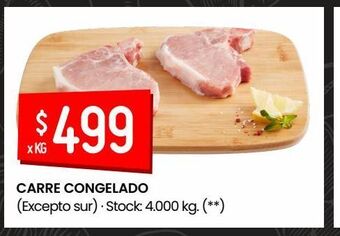 Changomas Carre congelado oferta