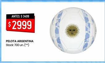 Changomas Pelota argentina oferta
