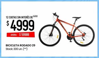 Changomas Bicicleta rodado 29 oferta